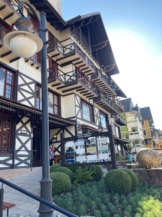 Apartamento Centro De Gramado. Apartment Luaran gambar